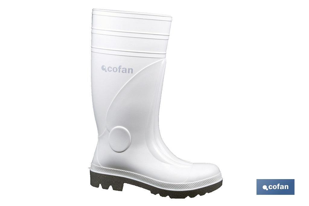 BOTA AGUA ALTA SEGUR. S-4 BLANCA T-45 (PACK: 1 UDS)