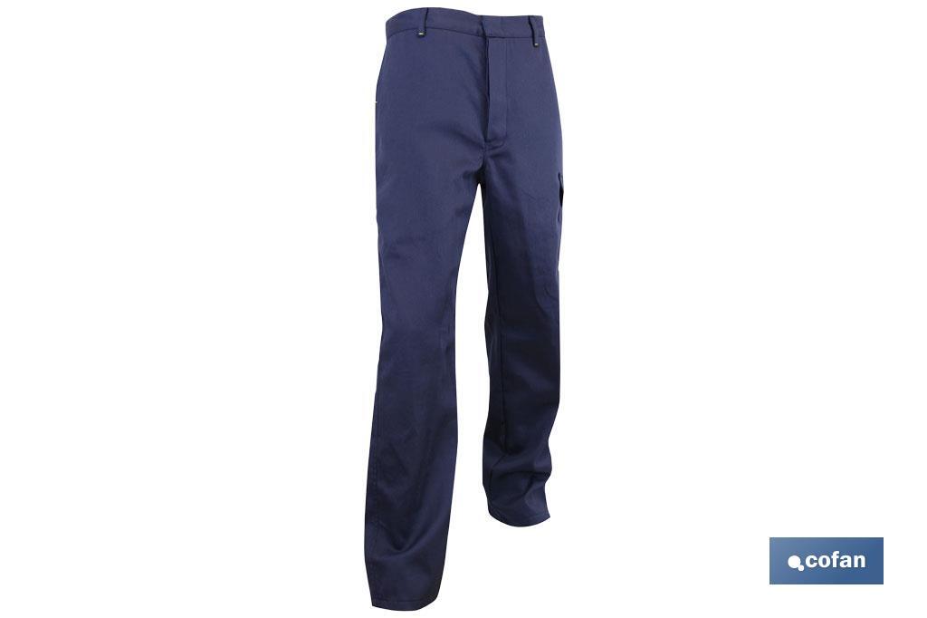 PANTALÓN TRABAJO MULTIRIESGO AZUL OSCURO SILICE T-46 (PACK: 1 UDS)