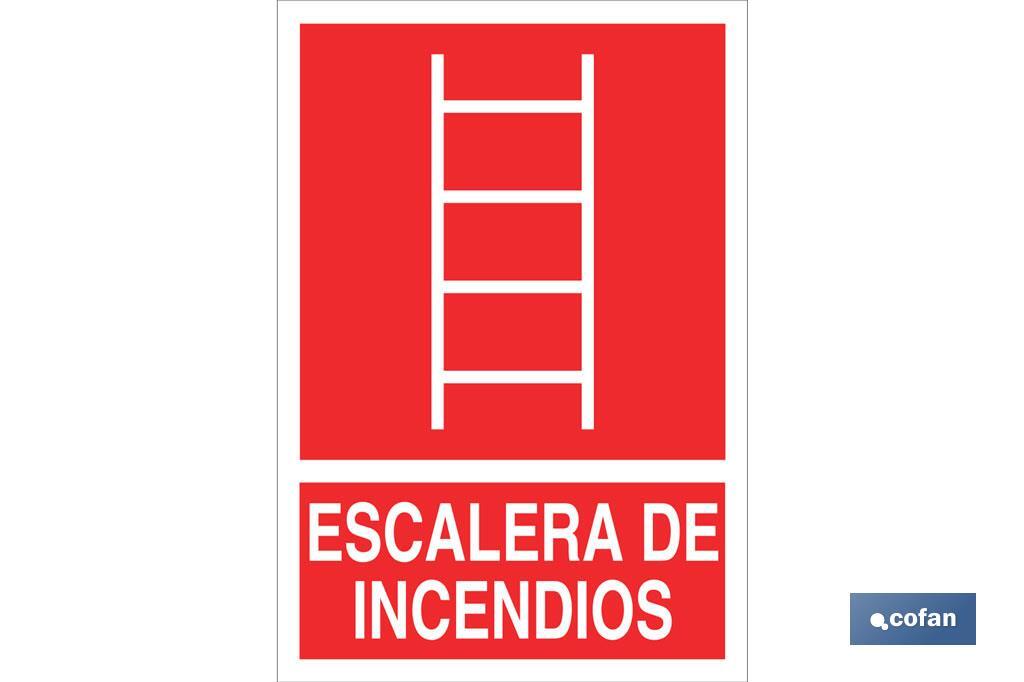 Escalera de incendios