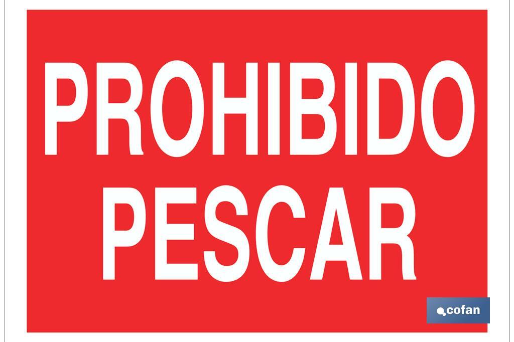 Prohibido pescar