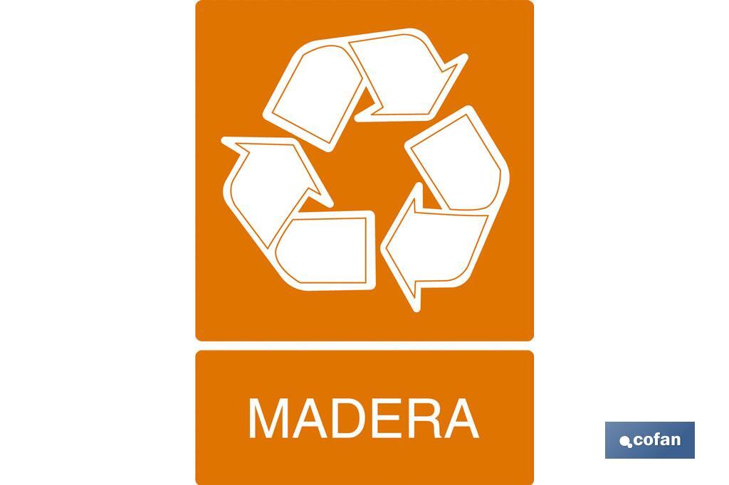 Reciclaje madera