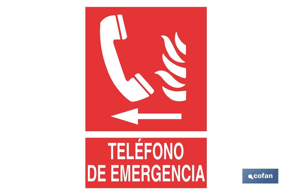 Teléfono de emergencia