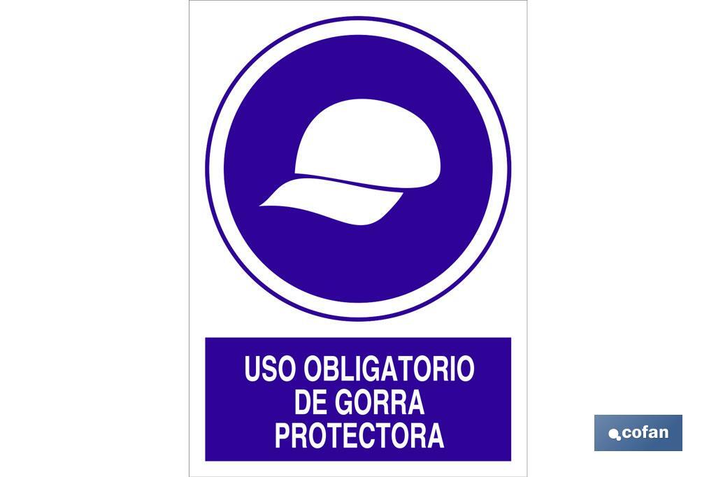 Obligatorio Gorra protectora